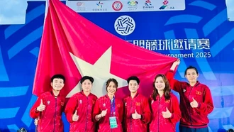 Cầu mây Việt Nam giành 2 HCV giải quốc tế ASEAN – Trung Quốc 2025