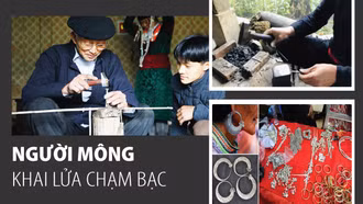 Người Mông khai lửa chạm bạc 