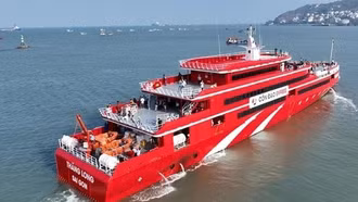 Nối lại hoạt động tàu biển cao tốc tuyến Vũng Tàu - Côn Đảo