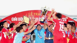 Thắng U19 SLNA, U19 PVF vô địch Quốc gia 2025