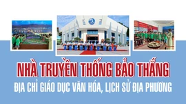 Nhà truyền thống Bảo Thắng địa chỉ giáo dục văn hóa, lịch sử địa phương
