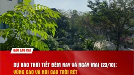 Dự báo thời tiết đêm nay và ngày mai (23/10): Vùng cao và núi cao trời rét