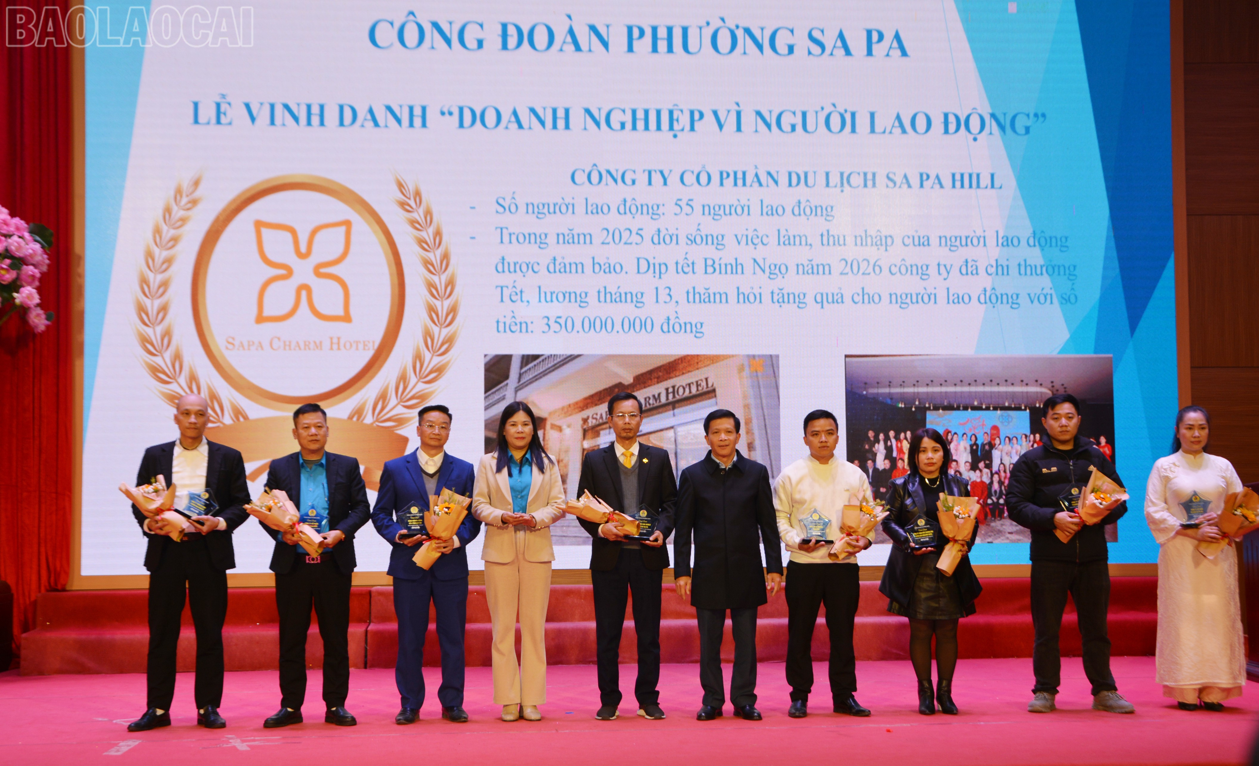 Vinh danh "Doanh nghiệp vì người lao động".