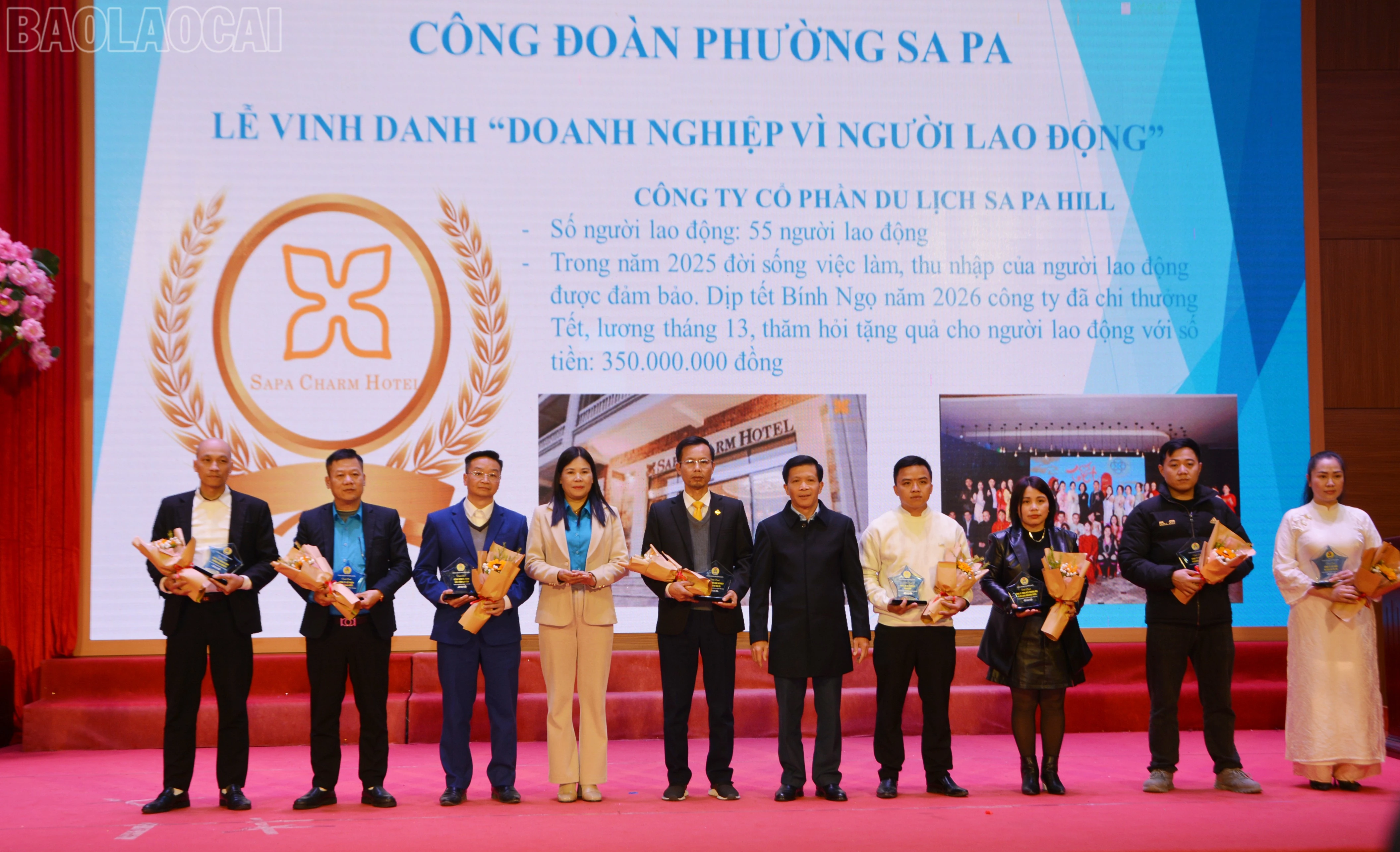 Vinh danh "Doanh nghiệp vì người lao động".