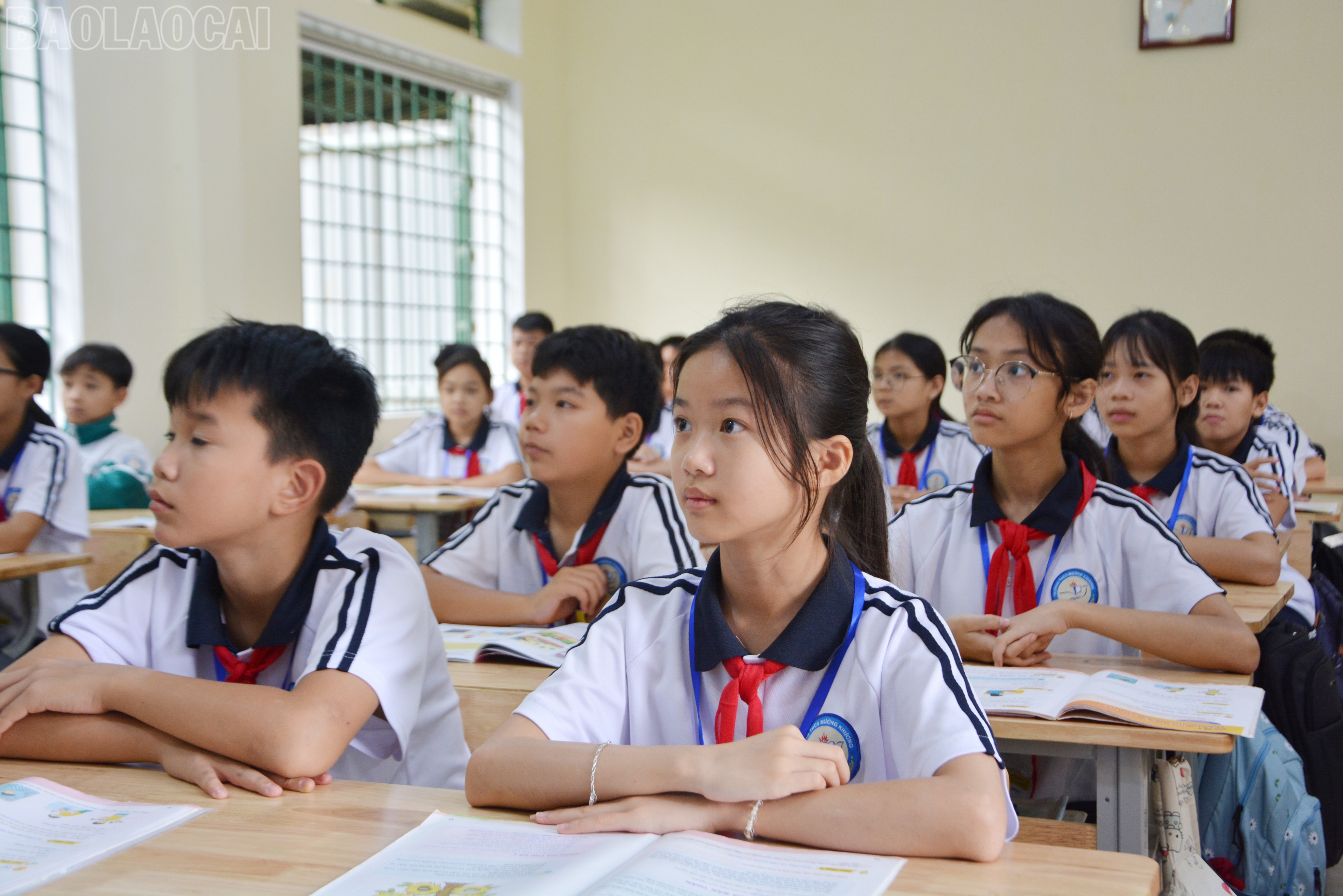 Việc xây dựng các trường học khu vực biên giới sẽ mở ra cơ hội, điều kiện thuận lợi nâng cao chất lượng dạy và học. baolaocai-tl_dsc-9221.jpg