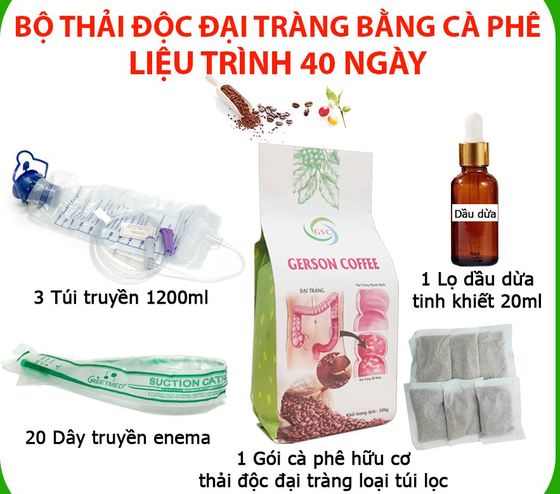 Một bộ dụng cụ và cà phê thải độc được rao bán trên mạng. Thut 227231.png