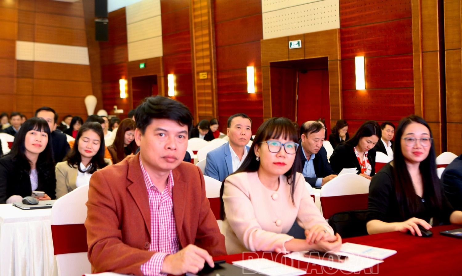 Đại biểu tỉnh Lào Cai dự hội nghị. 44.jpg