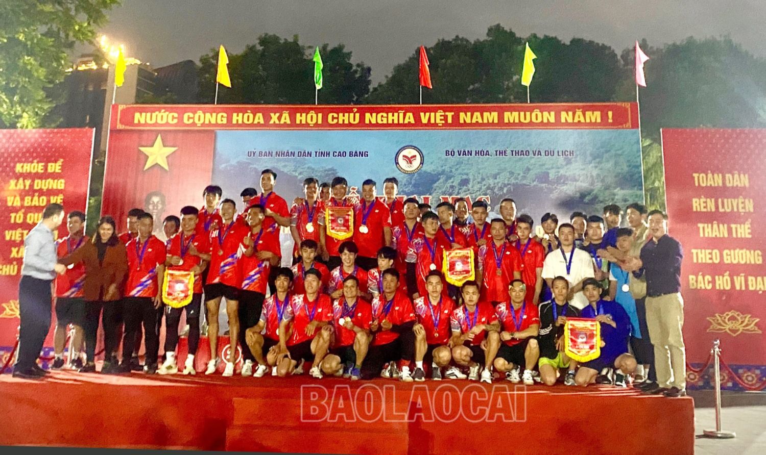 Đoàn vận động viên Lào Cai đoạt nhiều giải cao tại hội thi. 3b.jpg