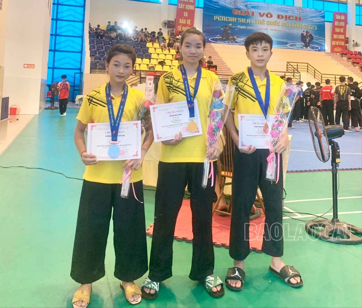 Vận động viên Lào Cai đoạt giải. 3.jpg