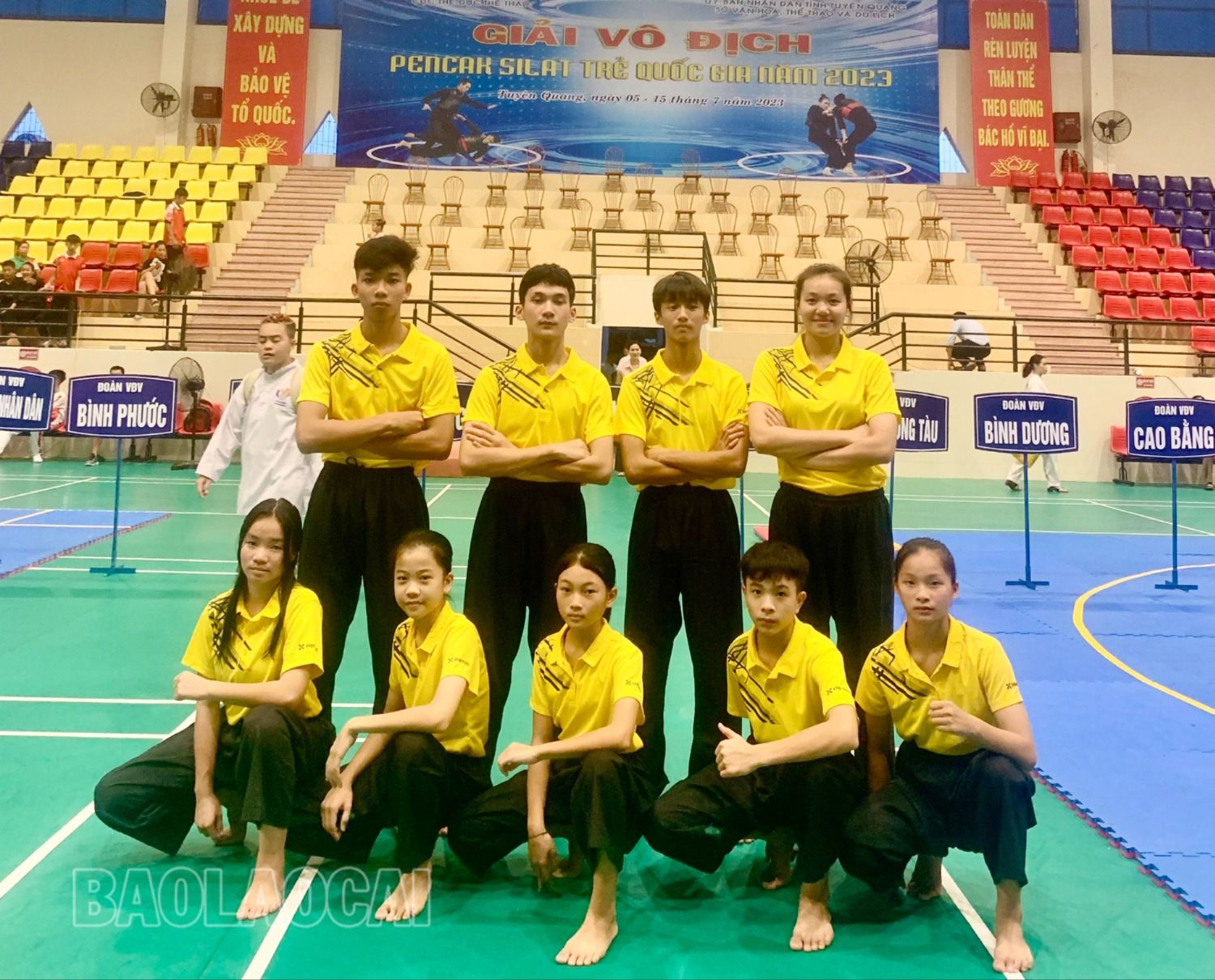 Các vận động viên Lào Cai tham dự giải. 1.jpg