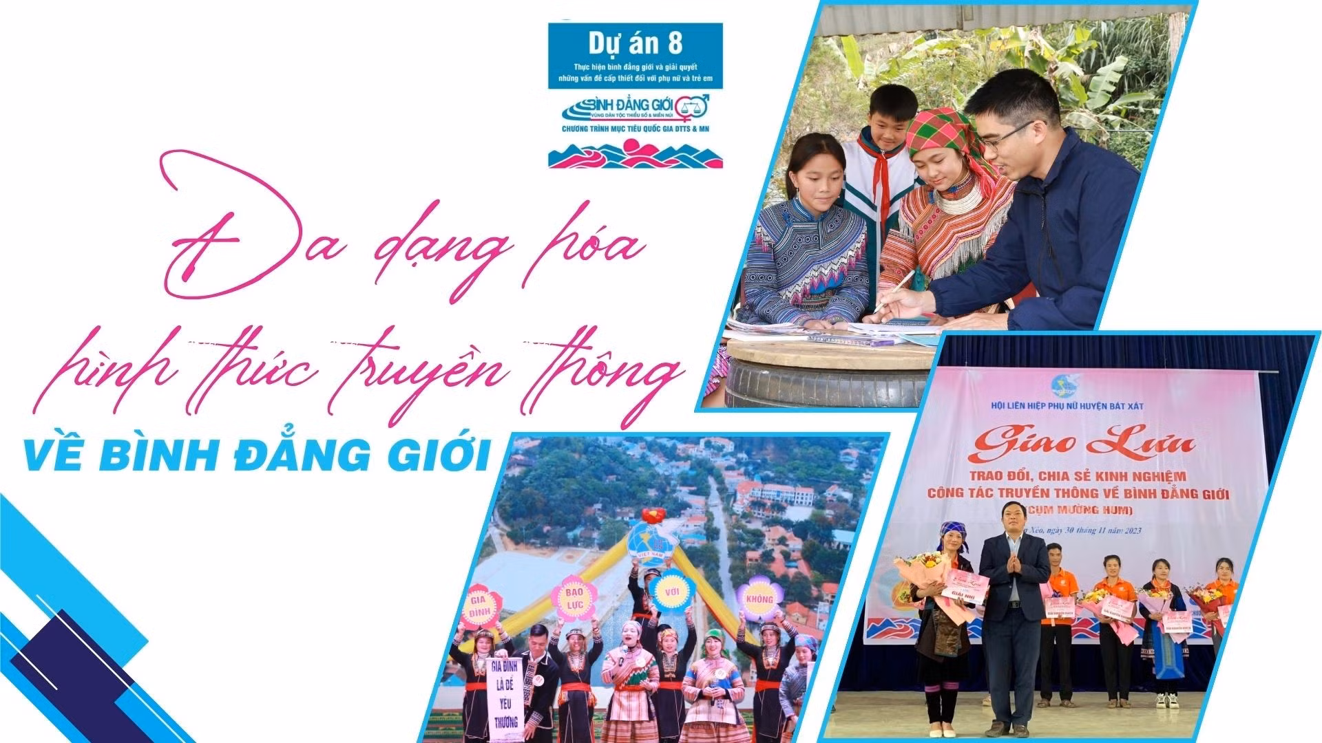 Đa dạng hóa hình thức truyền thông về bình đẳng giới