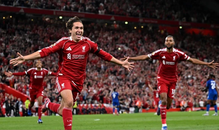 Federico Chiesa ghi bàn thắng rất quan trọng.