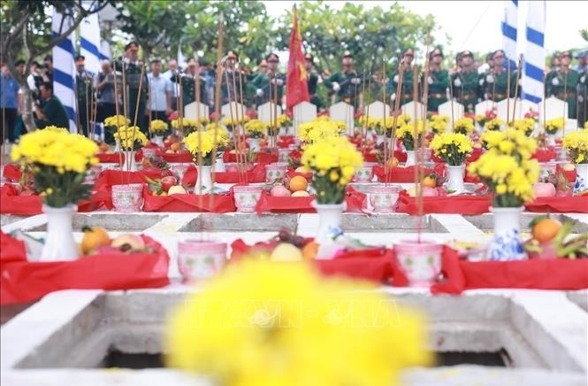Hài cốt các liệt sĩ Quân tình nguyện, chuyên gia Việt Nam được an táng tại Nghĩa trang liệt sĩ Dốc Bà Đắc (phường Thới Sơn, tỉnh An Giang). thuong-binh-4-9719.jpg