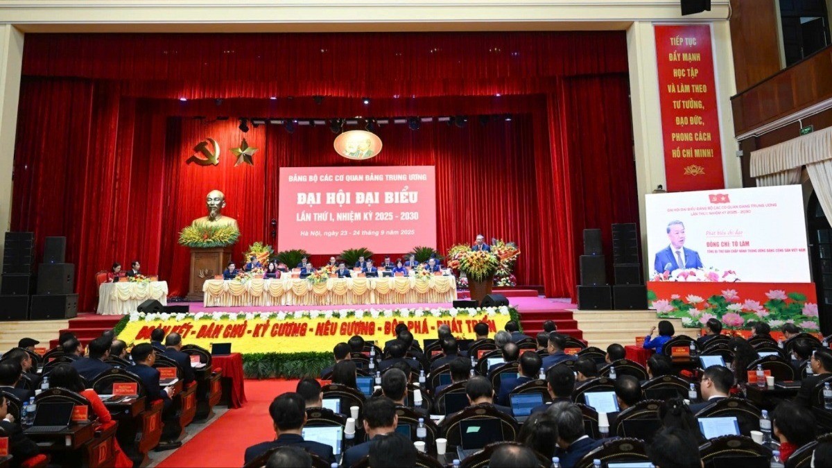 Đại hội đại biểu Đảng bộ các cơ quan Đảng Trung ương lần thứ I, nhiệm kỳ 2025 - 2030. dh-2-988.jpg