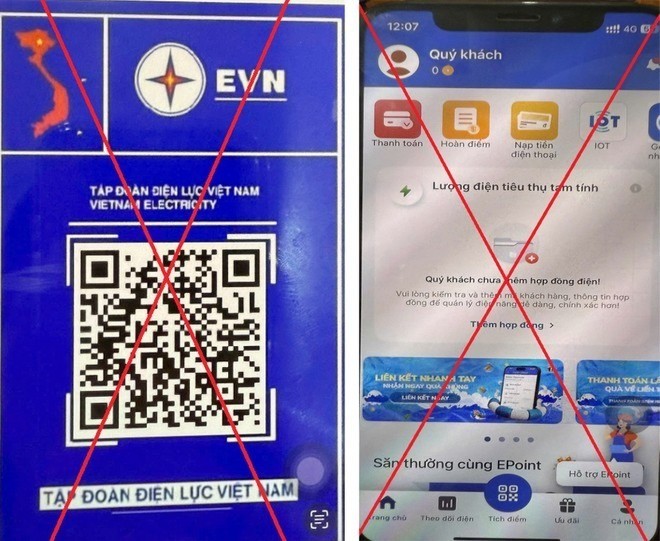 Các đối tượng tạo mã QR giả mạo, app giả mạo để lừa đảo chiếm đoạt tài sản. 14-7-canh-bao-lua-dao-583.jpg