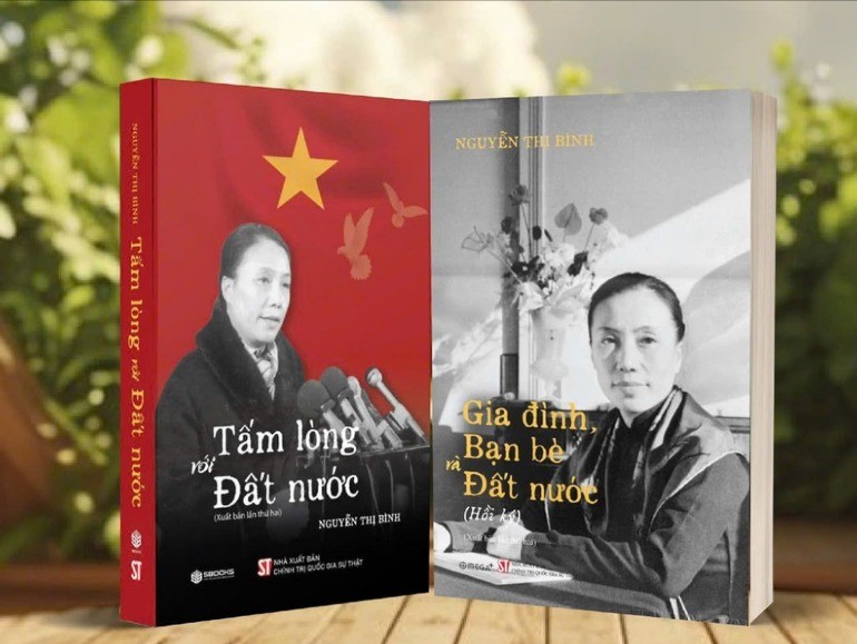 Hai cuốn sách do Nhà xuất bản Chính trị quốc gia Sự thật ấn hành tái hiện cuộc đời và những dấu son trong sự nghiệp của nguyên Phó Chủ tịch nước Nguyễn Thị Bình - nhà ngoại giao kiệt xuất, một nhân chứng sống đã tham gia, chứng kiến những biến chuyển thăng trầm của lịch sử dân tộc trong thế kỷ XX. tam-long-8368.jpg