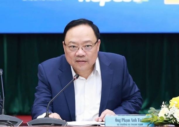 Ông Phạm Anh Tuấn - Vụ trưởng Vụ Thanh toán Ngân hàng Nhà nước lưu ý an ninh mạng và bảo mật dữ liệu khách hàng phải là ưu tiên hàng đầu. Ông Phạm Anh Tuấn - Vụ trưởng Vụ Thanh toán Ngân hàng Nhà nước lưu ý an ninh mạng và bảo mật dữ liệu khách hàng phải là ưu tiên hàng đầu.
