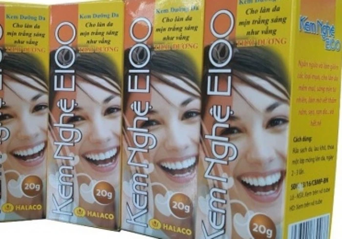 Sản phẩm Kem nghệ E150 của Công ty TNHH Tân Hà Lan.