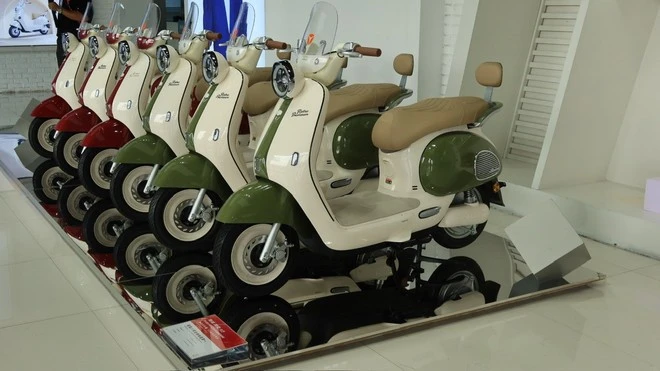 Một trong những mẫu xe điện của Yadea được người tiêu dùng ưa chuộng.