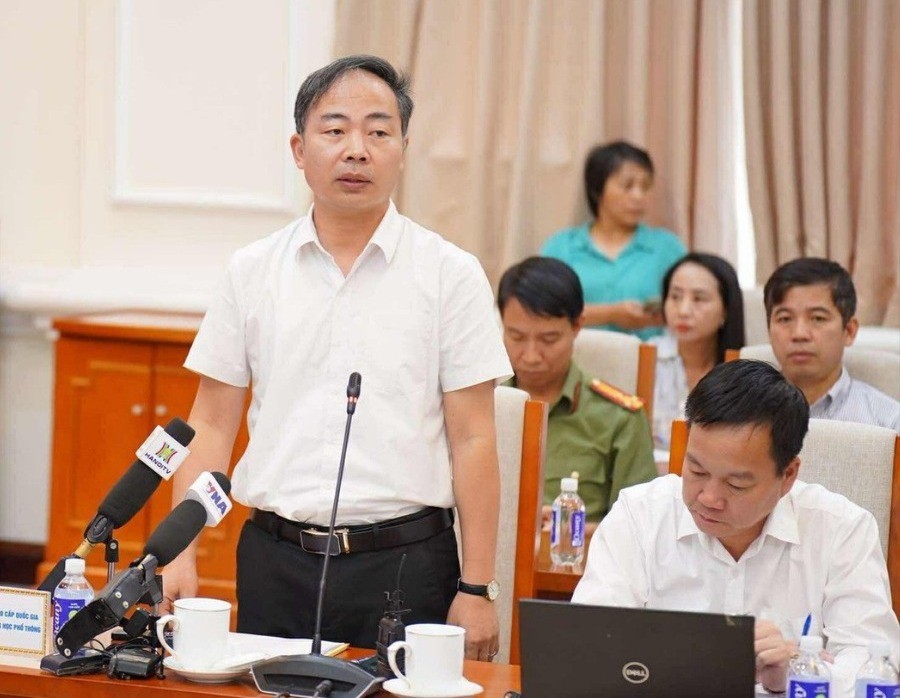 Ông Nguyễn Ngọc Hà - Phó Cục trưởng Cục Quản lý chất lượng (Bộ GD&ĐT). thi-sinh-2-ong-ha-6442.jpg