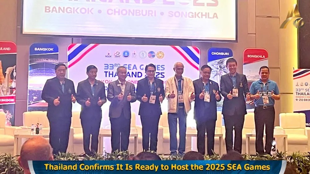 Chủ nhà Thái Lan hứa hẹn tổ chức thành công SEA Games 2025, hai năm sau khi tiếp nhận thỏa thuận đăng cai từ Campuchia. Ảnh: BKP. sergame-3.jpg