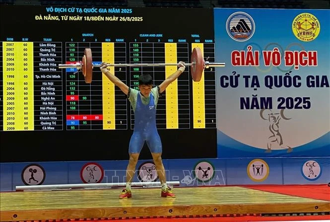 Các vận động viên tranh tài tại Giải.