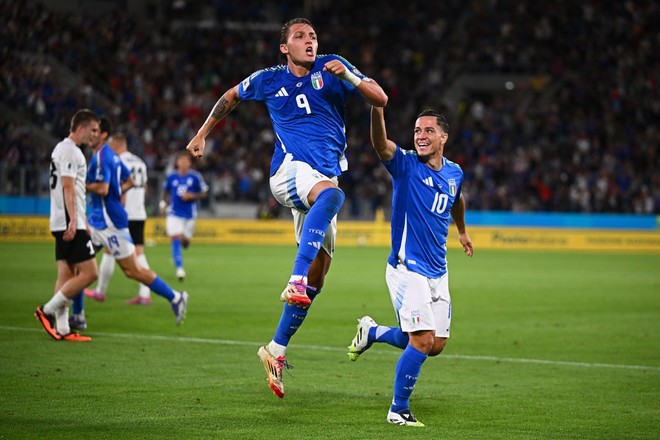 Italy có chiến thắng thứ 2 ở vòng loại World Cup 2026. Italy có chiến thắng thứ 2 ở vòng loại World Cup 2026.