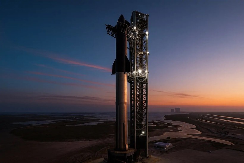 SpaceX hoãn phóng thử nghiệm tàu Starship. starship-spacex-2508.jpg