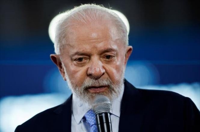 Tổng thống Brazil Lula da Silva phát biểu tại một hội nghị ở Brasilia, Brazil, ngày 26/11/2024. tt-brazail-9804.jpg
