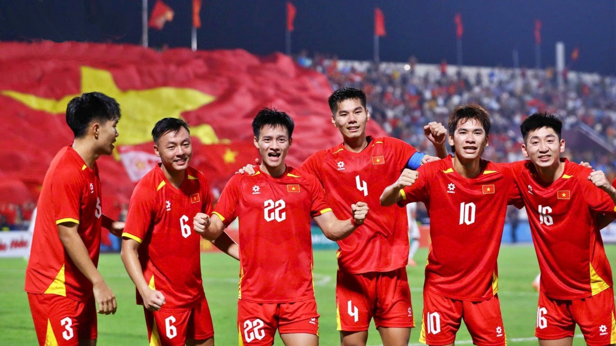 U23 Việt Nam xuất sắc đoạt vé đến vòng Chung kết U23 châu Á 2026 với thành tích toàn thắng ở 3 trận vòng loại. u23.jpg