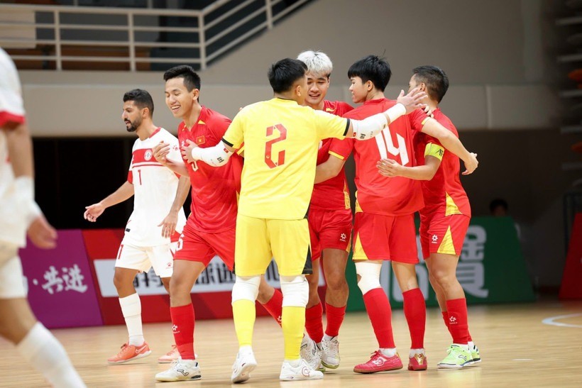 Đội tuyển Việt Nam giành vé tham dự vòng chung kết Futsal châu Á 2026. dt-viet-nam.jpg