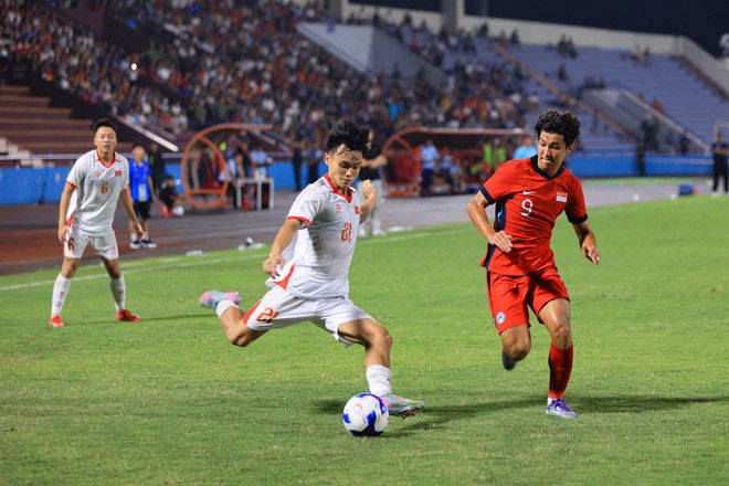Những "bài đánh" đáy biên của U23 Việt Nam chưa mang lại hiệu quả. vn-2.jpg