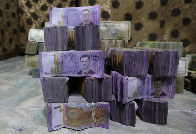 Tiền bảng Syria. Tiền bảng Syria.
