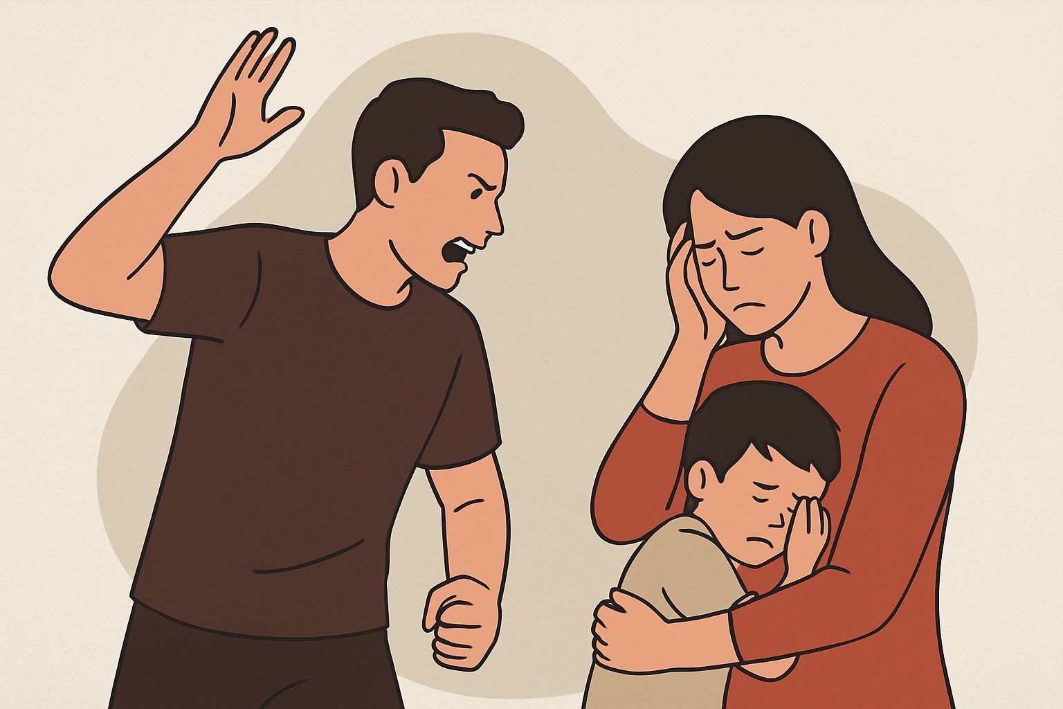 Người có hành vi bạo lực gia đình sẽ được giám sát chặt chẽ. bao-luc.png