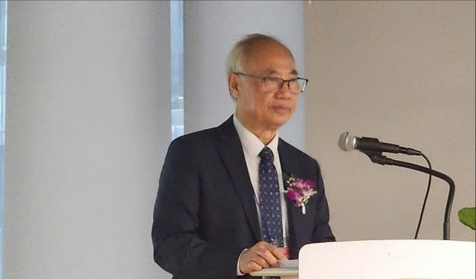 Ông Vũ Thế Bình, Chủ tịch Hiệp hội Du lịch Việt Nam phát biểu. 18-7-vu-the-binh-3874.jpg