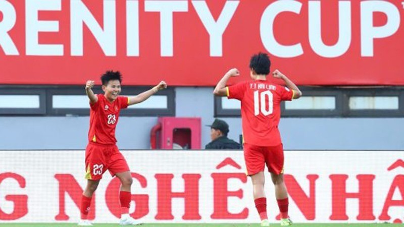 Tiền vệ Nguyễn Thị Bích Thùy (số 23) thi đấu cống hiến cho đội tuyển nữ Việt Nam tại Giải bóng đá nữ Đông Nam Á 2025. bich-thuy.jpg