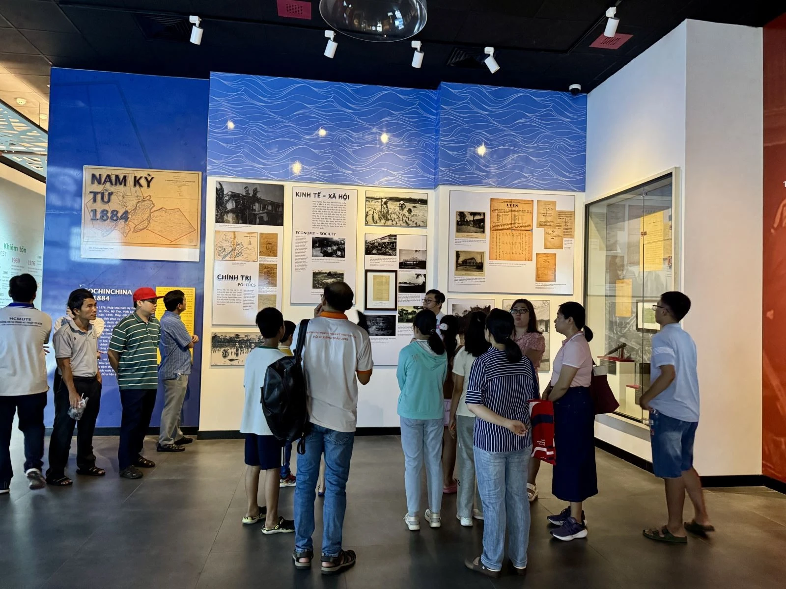 Không khí tại các bảo tàng tại TP Hồ Chí Minh vào mỗi dịp lễ lớn của đất nước luôn đông đúc và nhộn nhịp.