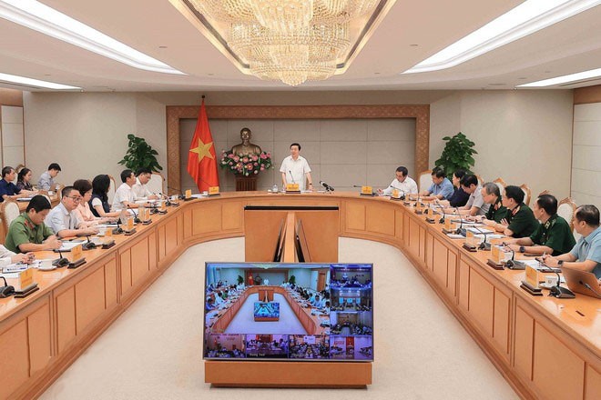 Phó Thủ tướng Trần Hồng Hà chủ trì cuộc họp. ttxvn-pho-thu-tuong-tran-hong-ha.jpg