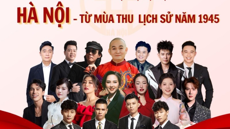 Nhiều nghệ sĩ nổi tiếng sẽ tham gia chương trình "Hà Nội - Từ mùa thu lịch sử 1945". ky-niem.jpg