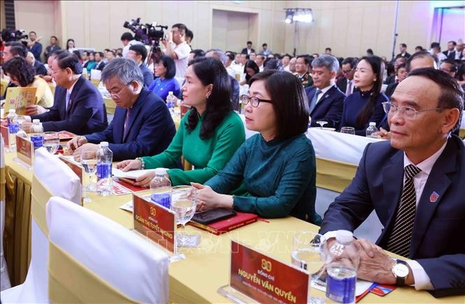 Các đại biểu tham dự buổi lễ. tu-phap-4.jpg