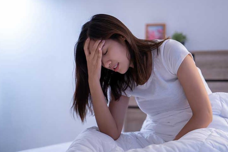 Không có thói quen ngủ đúng giờ trong thời gian dài sẽ dẫn đến thiếu ngủ hoặc chất lượng giấc ngủ quá kém. ngu.jpg
