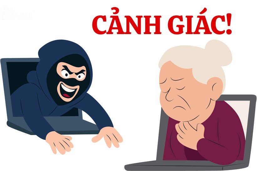 Người dùng cần tỉnh táo và cảnh giác trước thực trạng lừa đảo tràn lan trên không gian mạng. canh-giac.jpg