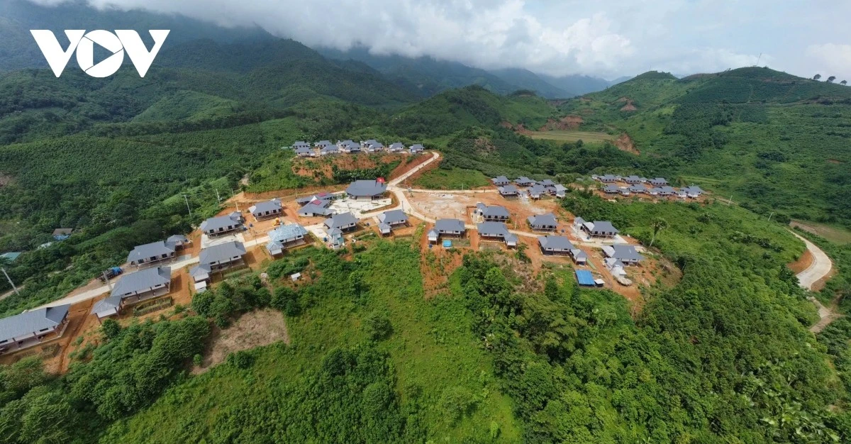 Khu tái định cư Làng Nủ.