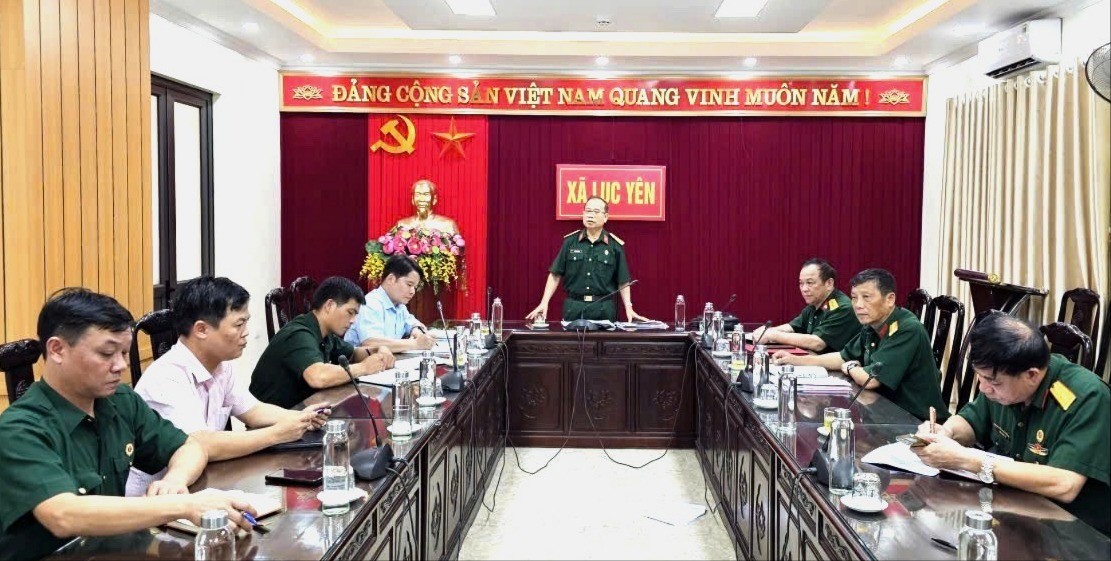 Đồng chí Nguyễn Trung Thái phát biểu tại buổi làm việc. hcc-412.jpg