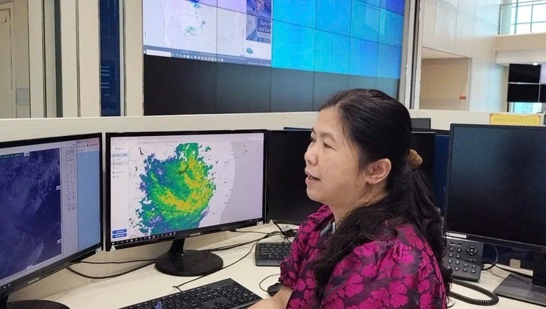 응우옌 탄 빈(Nguyen Thanh Binh) 여사, 수석 예보관, 원격 감지 수치 예보부(국립 수문 기상 예보 센터) chuyen-gia-khi-tuong-5349.jpg