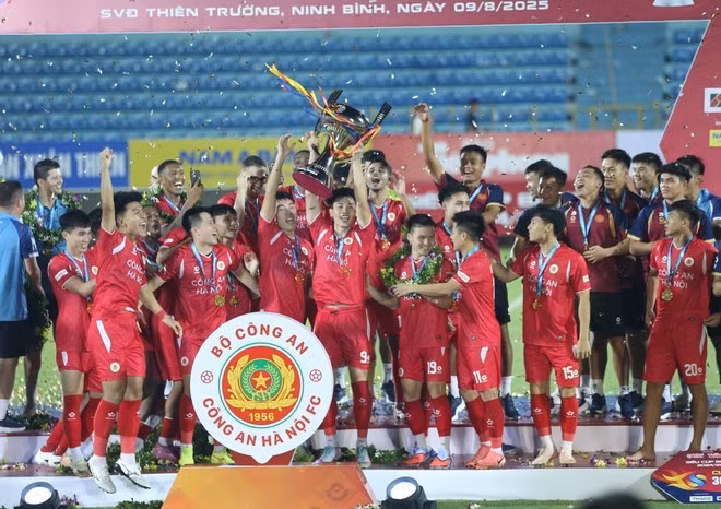 Danh hiệu xứng đáng dành cho đội bóng ngành Công an.