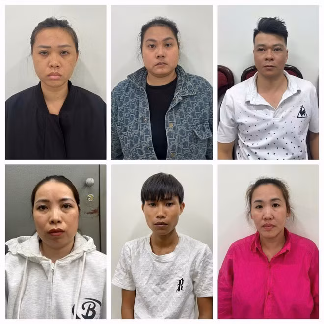 Các đối tượng trong đường dây mua, bán thận.