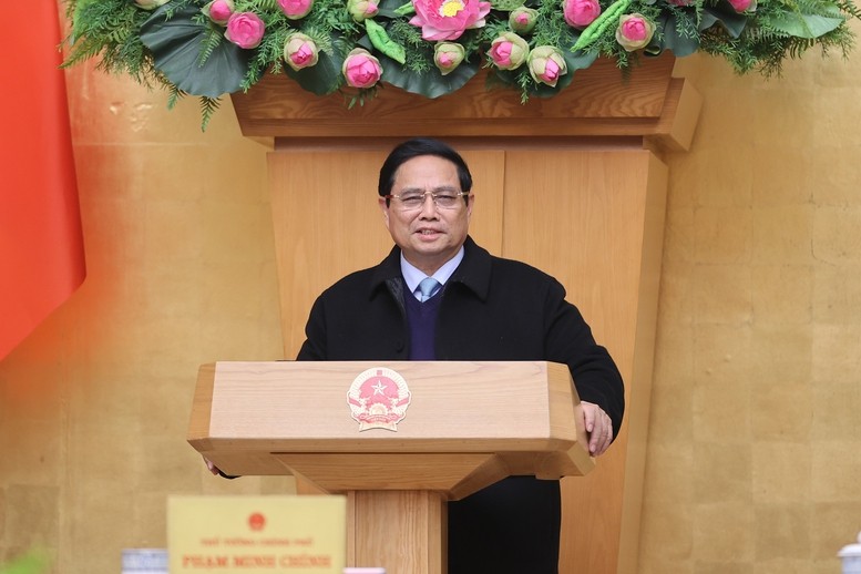 Thủ tướng Phạm Minh Chính: Cả nước có Tết và nhân dân ai cũng có Tết - Ảnh: VGP/Nhật Bắc Thủ tướng Phạm Minh Chính: Cả nước có Tết và nhân dân ai cũng có Tết - Ảnh: VGP/Nhật Bắc
