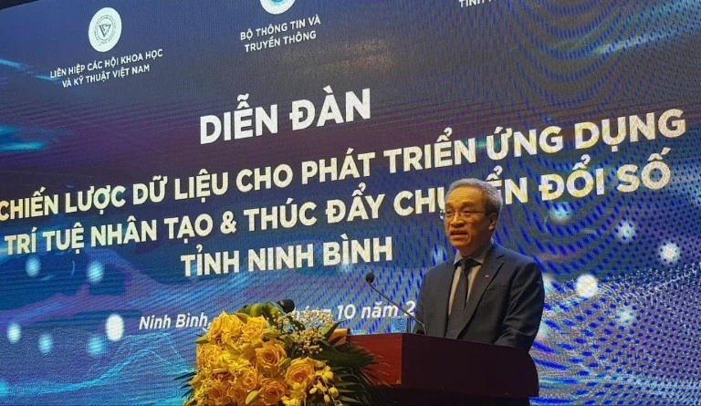 Thứ trưởng Thông tin và Truyền thông Phan Tâm phát biểu khai mạc.