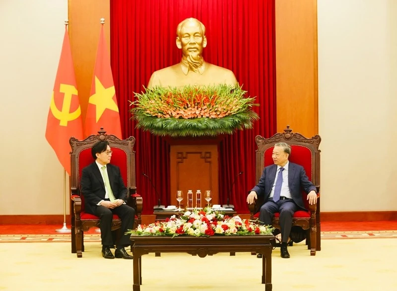 Tổng Bí thư, Chủ tịch nước Tô Lâm khẳng định Việt Nam coi Hàn Quốc là một trong những đối tác quan trọng hàng đầu, ưu tiên trong chính sách đối ngoại của mình.